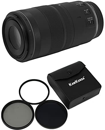 KamKorda Lens Filter Kit 67mm + RF 100mm f/2.8L Macro IS USM Camera Lens, RF-Mount Lens/Full-Frame Format, 1.4x Magnification with Autofocus, Smooth and Quiet Auto Focus + 2 Year Warranty