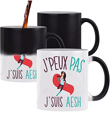 Mug Magique J'peux pas Aesh | Tasse Humour