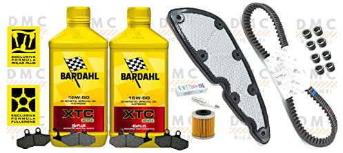 KIT TAGLIANDO FILTRO ARIA FILTRO OLIO ED OLIO PIAGGIO BEVERLY 350 TUTTI I MODELLI CON ABS - BEVERLY 350 SPORT TOURING CON ABS ORIGINALE PIAGGIO.