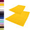 Lavea 2er Set Badematte 50x80 cm – rutschfeste, Waschbare Badematten aus 100% Baumwolle, Frottierserie Elena – Saugstark, Strapazierfähig und Zeitlos – Ideal für Badezimmer, Dusche - Rapsgelb