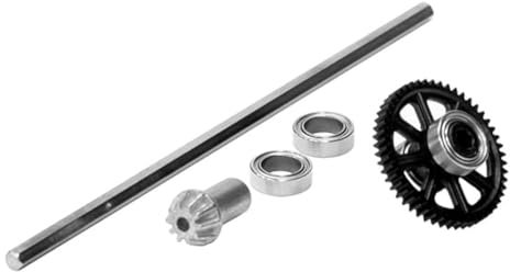 Ocnvlia Haupt Antrieb Welle Aus Metall mit Lagerung Satz QZJ04 für Xinlehong Q901 Q902 Q903 9130 9136 9137 1/16 RC Auto Teile