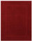 Betz Badvorleger Premium Größe 50x70 cm 100% Baumwolle Badematte Badteppich Duschvorlage Qualität 650 g/m² Farbe rubinrot
