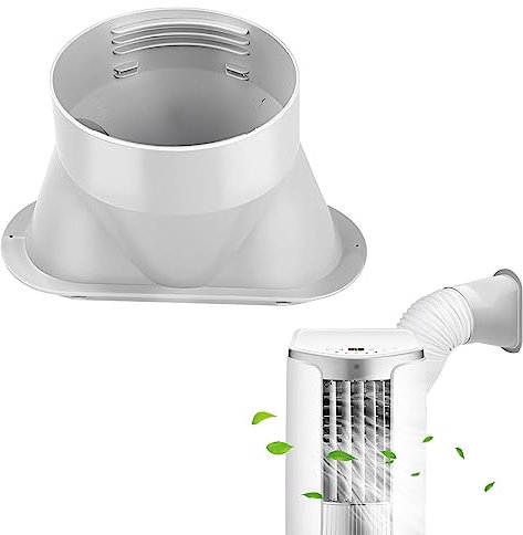 Klima Abluftschlauch, Ø 130mm Klimaanlagen Abluftschlauch Adapter, Mit staubdichten Maschen, Tragbaren Abluftschlauch Der Klimaanlage, Lüftungsrohrverbinder, Klimaanlage Abgasschlauchanschluss