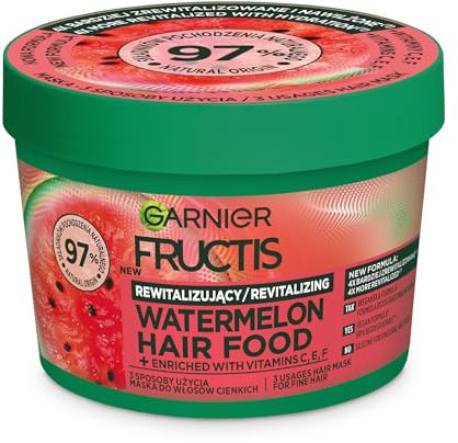 Garnier Fructis Hair Food Watermelon Feines Haarmaske 400ml