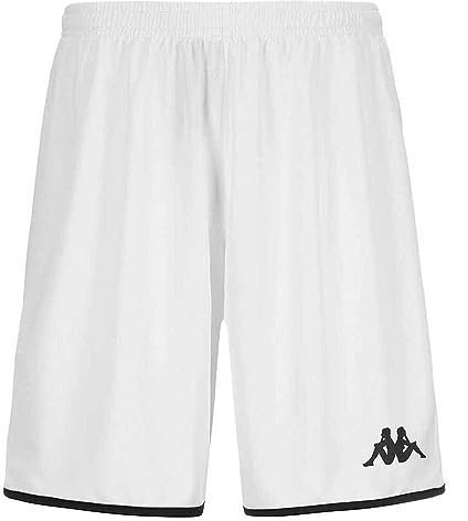 Kappa Unisex 4 Korb Dumpo Weiß-Schwarz Basketball-Ausrüstung, bunt, M