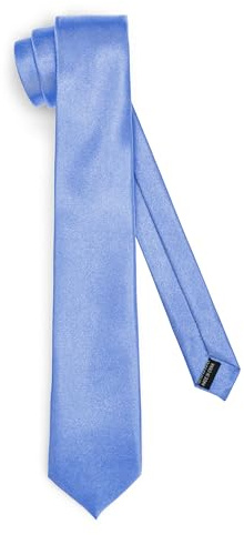Ladeheid Klassische Herren Krawatte, glänzend, Perfekt für Büro & Festlichkeiten, Vielfältige Farben - Ideal für Geschäftsmeetings, Hochzeiten Größe 150cm x 7cm TMS-7