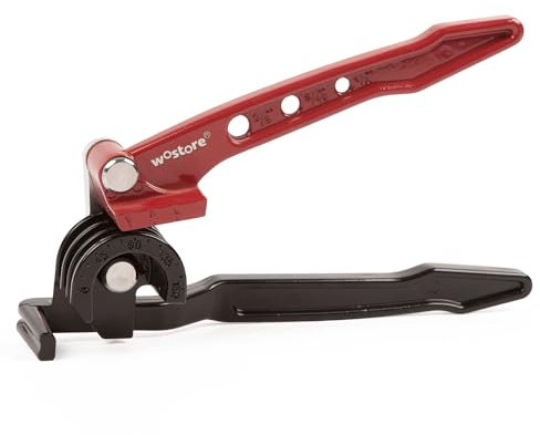 180° Tube Bender for 6/8/10mm Pipes - Aluminum Alloy Manual Bender for Copper, Aluminum, Stainless Steel - Plumbing, Refrigeration, Automotive Tool