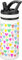 Fanhaw 550 ml Kids Insulated Water Bottle with Straw - Stainless Steel Double Wall Vacuum Cup, Leakproof, BPA Free, Suitable for Boys and Girls(White - Rainbow Hearts)
