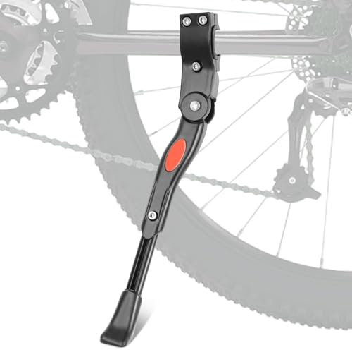 THOMIX Fahrradständer für Orbea Wild, Verstellbarer Seitenständer Fahrräder, Aluminiumlegierung Fahrrad Kickständer, Rutschfester Fahrrad Seitenständer
