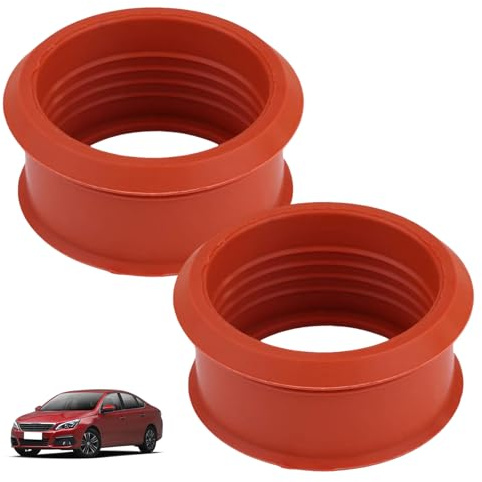 GVSS 2 Pièces Joint Durite Turbo 1.6 HDI en Caoutchouc 1434C8,Compatible avec Peugeot 206 207 307 308 407,pour Citroën Expert Partner,Manchon de Tuyau d'Air de Turbocompresseur