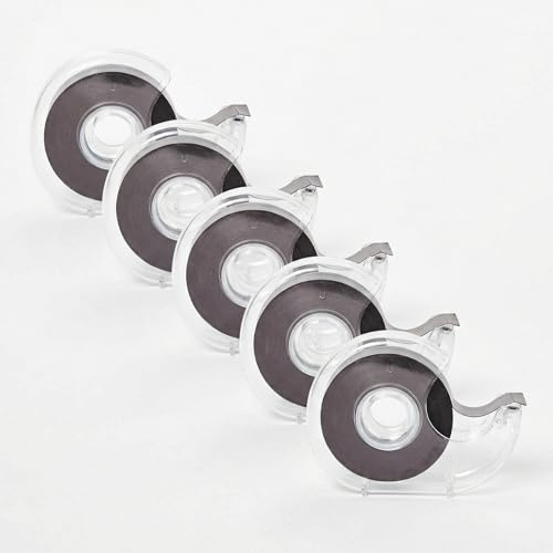 Ferflex - Rouleaux adhésifs aimantés - 5 pièces - Rouleaux de 7m de scotch aimanté