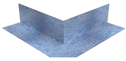 10 Stück doitBau Sanitär Dichtecke Außen, Abdichtung für Fliesen in Bad, Küche oder Dusche, blau, 105x105mm, 90° Eckabdichtung Außenecke