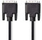 NEDIS - Câble DVI - DVI-D 24+1 broches mâle - 1080p - Nickelé - 10 m - PVC - Noir