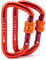 GO!elements 12KN Karabiner Strong 8 mit Schraubverschluss im 2er Pack in verschiedenen Farben (PYRO) Orange