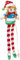 Precious Moments 191430 Countdown-Kalender, Elf, Stoff und Metall, Einheitsgröße, Mehrfarbig