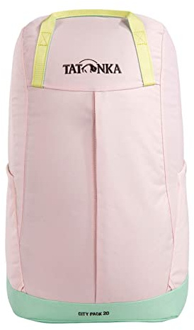 Tatonka Rucksack City Pack 20l - Leichter Daypack aus recycelten Materialien - 20 Liter Volumen (pink)