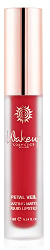 Wakeup Cosmetics Milano Pintalabios líquido Petal Veil 4 ml, Nº 05 Royal Red