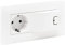 Legrand Prise d'alimentation Ns-Base 2P+T+Usb A 1A/5V Blan 864123