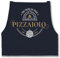 Shirtracer Schürze - Pizzaschürze - Herren - Pizzaiolo Pizzabäcker I King of Pizza I Kochschürze Pizzabäcker - 85x69 - Navy Blau - pizzaschürzen für italien kochschürzen pizzabäcker+schürze italiener