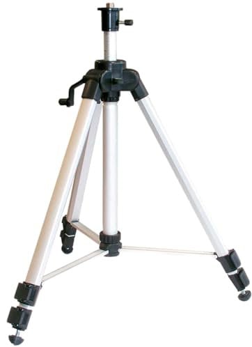 NEDO Kurbelstativ-Alu, leicht, 0,53-1,50 m, Auszug 300 mm, inkl. Wechselstativteller mit 1/4 und 5/8 Gewinde