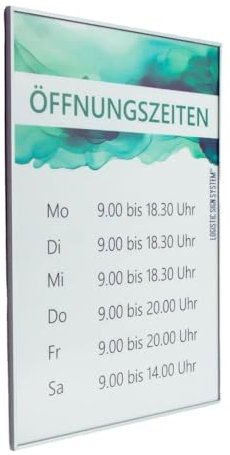 Cartel para puerta Tenuis para oficina (DIN A4 alto)