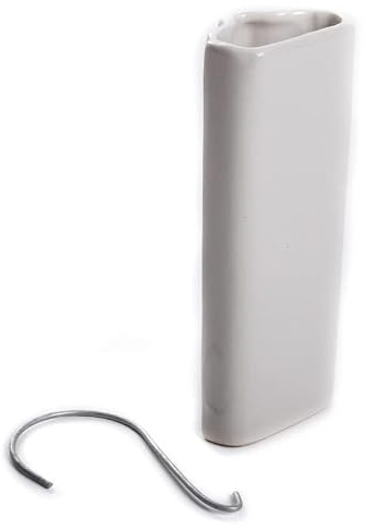 rg-vertrieb Keramik Verdampfer Verdunster für Rippenheizkörper Wasserdunster 0, 35L Weiß (3 Stück)