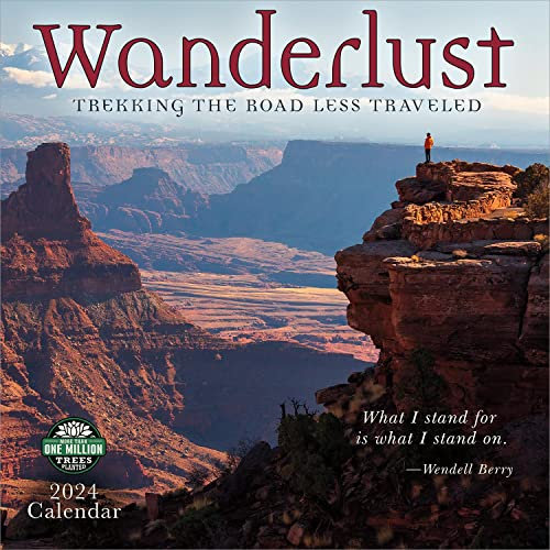 Wanderlust 2024 Calendar: Trekking the Road Less Traveled