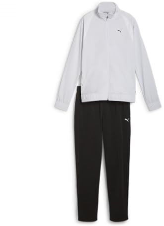 PUMA Damen Klassischer Trikot-anzug Op Trainingsanzug, Silver Mist, M EU