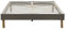 King of Dreams Adrien - Solide et Confortable Sommier Tapissier Gris + Pieds en 18 cm pour Matelas en 160x200-13 Lattes - revetement Tissu Polyester Facile d'entretien