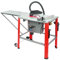 TIGREN 12 Contractor Electric Table Saws for Woodworking, Professional Bench Saws for Woodworking, Electric Saw for Wood with Extendable Worktable with Tilting Blade