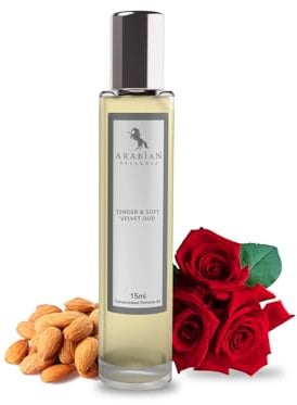 Arabian Opulence FR293 TENDER & SOFT VELVET OUD Roll-on Perfume Oil | Concentrated Fragrance Body Oil | Long Lasting Unisex Oil Based Perfume | Travel Size Alcohol-Free Perfume Oil Bottle (15ML)