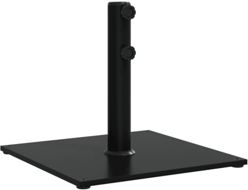 vidaXL Sonnenschirmständer Ø32/38/48 mm Mast 17 kg Quadratisch