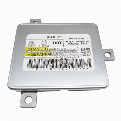 Xenon Vorschaltgerät Kompatibel mit VW für Passat B7 2013 2014 2015 W003T20171 H-ID D3S D4S Xenon-Vorschaltgerät