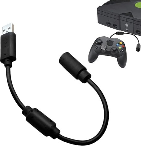 1PCS Usb Breakaway Cable for Xbox One Anti-interference Controller Breakaway Cable for Gamer Gear Replacement Dongle Breakable Cord Usb Breakaway Cable Compatible with Microsoft Xbox One and Xbox 360