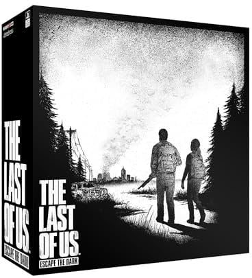 Themeborne The Last of Us: Escape the Dark, Brettspiel, ab 14 Jahren, 1–5 Spieler, 60–90 Minuten Spieldauer