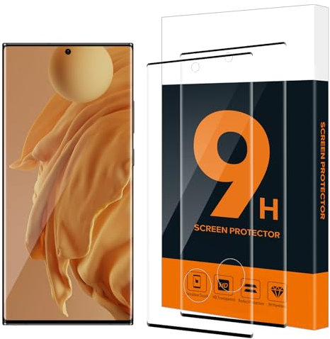 Cable Leader 2 Stück für Panzerglas für Samsung Galaxy S22 Ultra 5G Schutzfolie, 3D Full Screen Anti-Kratzer Displayschutzfolie, HD Anti-Fingerprint Anti-Staub Schutzglas für S22 Ultra Folie