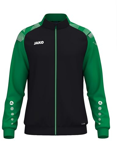 JAKO Polyesterjacke Sonic Sportjacke für Kinder – Sportlich-moderner Look für Training und Freizeit, Trainingsjacke aus recyceltem Polyester