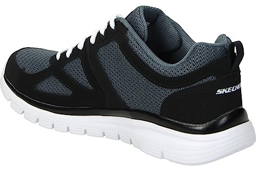 Skechers Burns- Agoura Hommes Baskets, Black, 44 EU