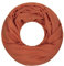 Majea Loop Cary Basic Schal Tuch Damen-schal Schlauchschal Rundschal Halstücher uni unifarben Loopschal einfarbig (880005) (orange)