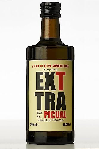 EXTTRA Original - Aceite de Oliva Virgen Extra Cosecha Temprana (Variedad Picual) - Botella Cristal 500 ml