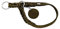HUNTER Dressurhalsung SOLID EDUCATION, Farbe: oliv, besonders belastbares Leder, handgeflochten, mit Stoppring, Made in Germany, Größe: L