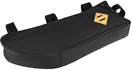Dilwe Fahrradtasche, Dacron Große wasserdichte Radfahren Vordere Schlauchbeutel Fahrrad Vorne Lenker Handytasche Halter Fahrrad Zubehör (L)