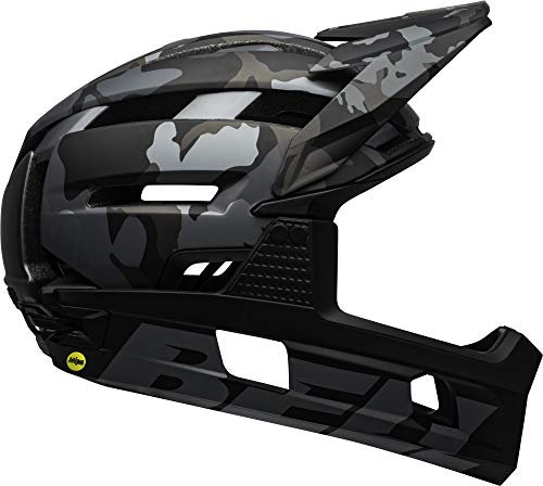 BELL Herren Super Air R MIPS Fahrradhelm MTB, Matte/Gloss Black camo, L | 58-62cm