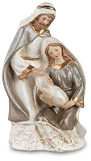 formano Heilige Familie 16cm Porzellan Weihnachten Weihnachtsdeko Krippe Josef Maria Jesus Dekofiguren Figuren Dekoration