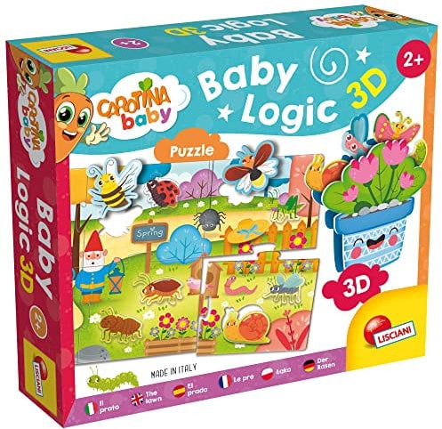 Liscianigiochi 92550 Carotin Baby Logic 3D Der Rasen, Nicht zutreffend