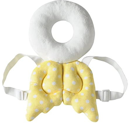 Baby Kopfschutz Kissen, Baby Kopfschutzpolster, Verstellbar Schutz Kopfkissen Sicherheits Kleinkind Biene Kopflehnen Kissen Hals Drop Kissen Fallschutz Rückenprotektor Für Baby Wanderer