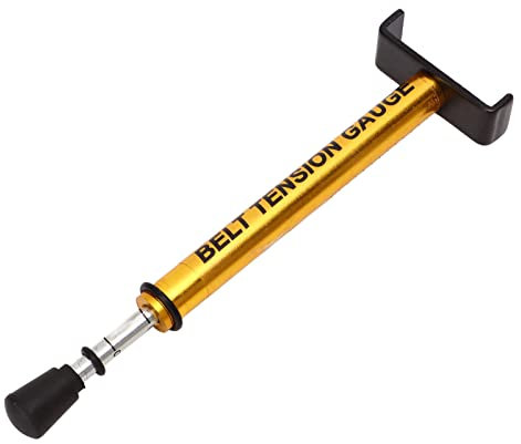 Riemenspannungsmesser,Riemenspannungsmessgerät Belt Tension Gauge 10 Lb Kettenspannungsmesser Aus Metall Universeller Motorriemen-Ersatz Für Genaue Motorrad-Einstellung