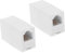 2 conectores RJ11 6P4C hembra a hembra RJ11 6P4C acoplador en línea BT adaptador de cable de línea telefónica accesorios para el hogar, sala de estar, dormitorio, oficina