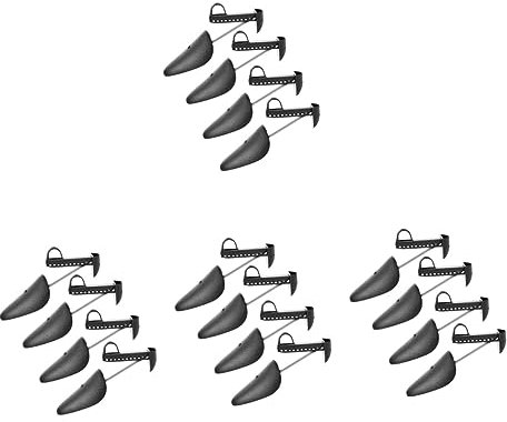 Holibanna 16 Paires Support De Chaussure Anti-déformation Tendeur De Botte De Travail Garde-chaussures Embauchoirs Réglables Gardien De Botte Homme Plastique Machines à Chaussures Ménage