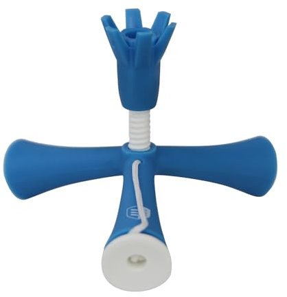 ulafbwur Tripod Golf Tee Portable Golf Tee Adjustable ABS Anti-Flying Tripod Golf Tee for Training Golf Ball Tee Triangle Golf Tee